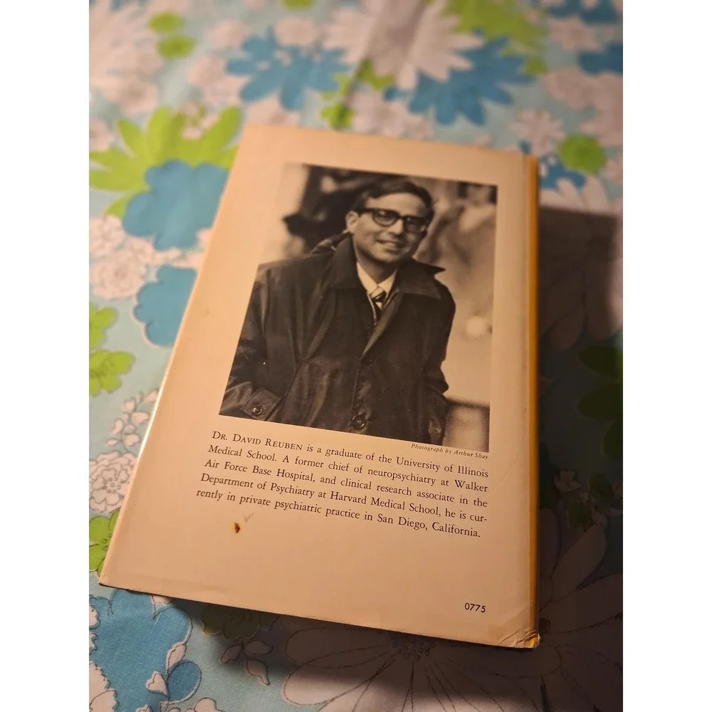 Vintage 1969 Everything You Always Wanted to Know About Sex Hardcover Book